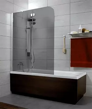 Шторка на ванну Radaway Torrenta PND 120 стекло графит L 201203-105NL