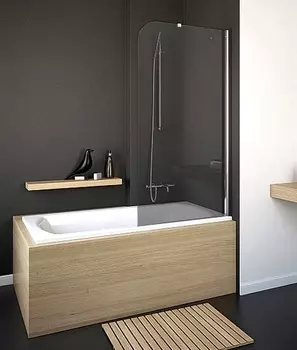 Шторка на ванну Radaway Torrenta PNJ 80 стекло графит R 201101-105NR