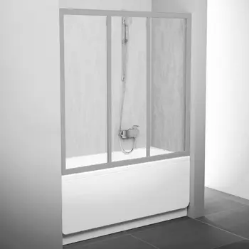 Шторка на ванну Ravak AVDP3-120 Rain, профиль сатин 40VG0U0241