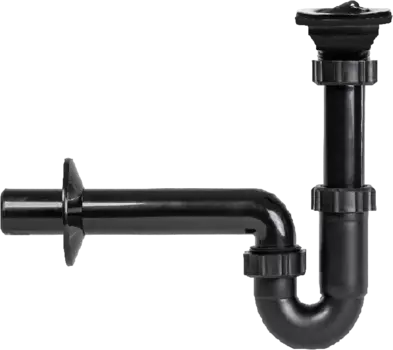Сифон для раковины Styron STY-638-32-1-B черный