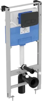 Система инсталляции для унитазов Ideal Standard ProSys R0308A6 с кнопкой смыва черной матовой