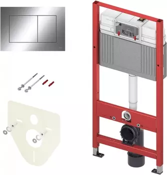 Система инсталляции для унитазов Tece Now 9400412_OOO 4 в 1 с кнопкой смыва