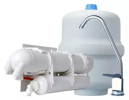 Система обратного осмоса Гейзер Престиж-2 с краном №3, баком 7,6 л /20033