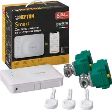 Система защиты от протечек Neptun Bugatti Smart 3/4 Tuya 2264870