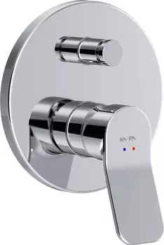 Смеситель Am.Pm X-Joy F85A45000 с внутренней частью, для ванны с душем