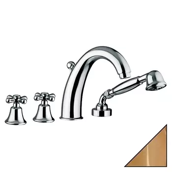 Смеситель Andrea Amato AM01200 Or на борт ванны