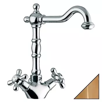 Смеситель Andrea Amato AM01300 Or для раковины