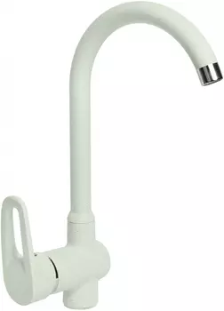 Смеситель AquaGranitEx C-5035 для кухонной мойки, салатовый C-5035 (303)