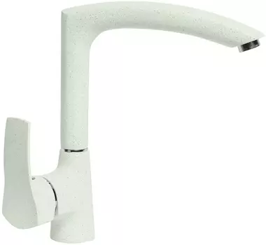 Смеситель AquaGranitEx C-7040 для кухонной мойки, салатовый C-7040 (303)