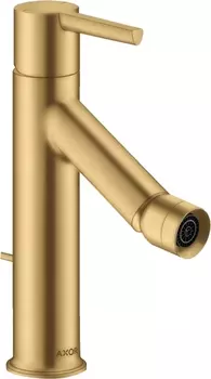 Смеситель Axor Starck 10214250 для биде, шлифованное золото