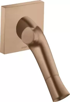 Смеситель Axor Starck Organic 12015310 для раковины, шлифованное красное золото