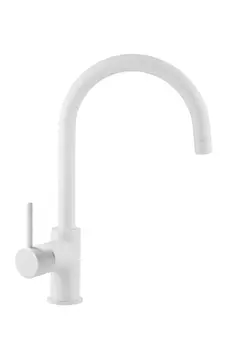 Смеситель Azario Tasco AZ-151644316 для кухни, белый