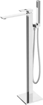 Смеситель BelBagno Luce LUC-FMT-CRM напольный, для ванны с душем, С ВНУТРЕННЕЙ ЧАСТЬЮ