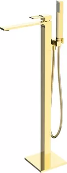 Смеситель BelBagno Luce LUC-FMT-ORO напольный, для ванны с душем, С ВНУТРЕННЕЙ ЧАСТЬЮ