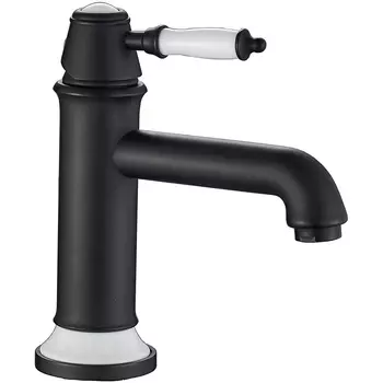 Смеситель BOCH MANN Marbella BM8728 для раковины, черный, матовый