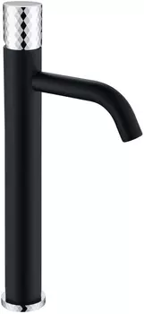 Смеситель Boheme Stick 122-BCR для раковины, black diamond chrome