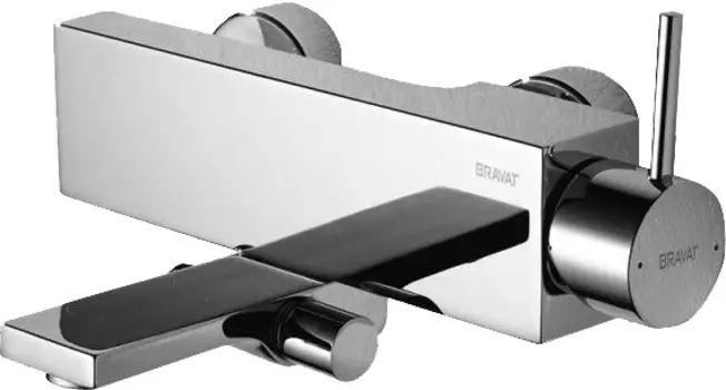 Смеситель Bravat Arc F66061C-01A-ENG для ванны с душем