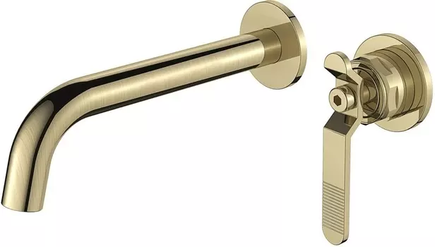 Смеситель Bronze de Luxe 1760s Loft 5530CG С ВНУТРЕННЕЙ ЧАСТЬЮ, для раковины, золото