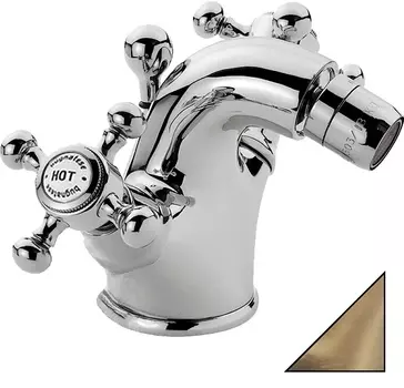 Смеситель Bugnatese Lady 944BR для биде, бронза BN.LAD-944BR