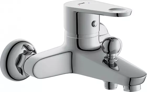 Смеситель Cersanit Cari 63026 для ванны с душем, хром /63026