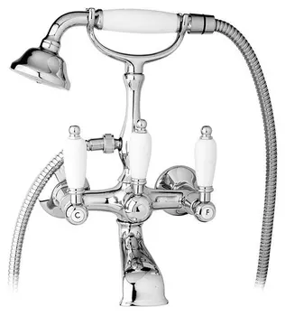 Смеситель Cezares First для ванны с душем FIRST-VD-01-Bi