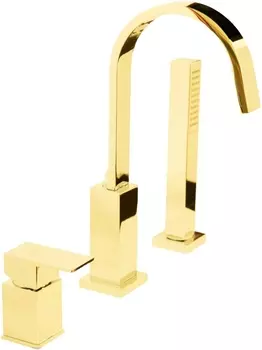 Смеситель Cezares Unika BVD3-03/24 на борт ванны, золото UNIKA-BVD3-03/24