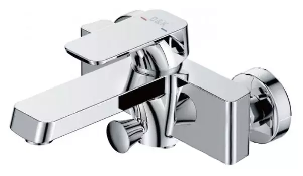 Смеситель D&K Berlin Freie для ванны с душем, хром DA1433201