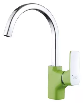 Смеситель D&amp;K Berlin Humboldt для кухонной мойки, зеленый DA1432412
