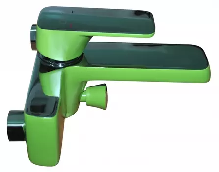 Смеситель D&amp;K Berlin Humboldt для ванны с душем, зеленый DA1433212