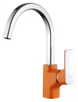 Смеситель D&amp;K Berlin Kunste для кухонной мойки, оранжевый DA1432413