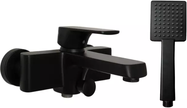 Смеситель D&K Berlin Technische DA1433225 для ванны с душем, черный