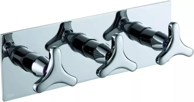 Смеситель D&amp;K Goethe Hessen DA1384841 С ВНУТРЕННЕЙ ЧАСТЬЮ, для ванны с душем