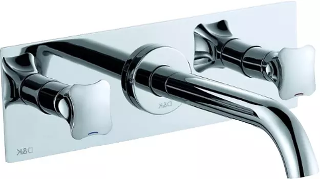 Смеситель D&amp;K Grimm Hessen DA1384401 для раковины С ВНУТРЕННЕЙ ЧАСТЬЮ