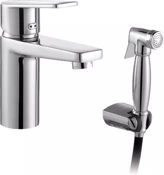 Смеситель D&amp;K Lessing Rhein DA1322601 для раковины, с гигиеническим душем