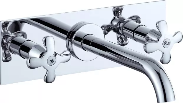 Смеситель D&amp;K Lorsch Hessen DA1414401 для раковины, С ВНУТРЕННЕЙ ЧАСТЬЮ