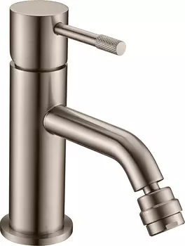 Смеситель для биде Boheme Uno 466-NB nickel brush