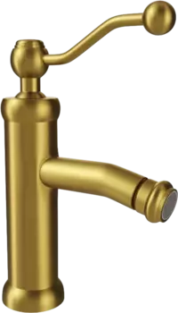 Смеситель для биде Paini Duomo 88PJ304 брашированное золото