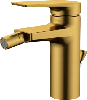 Смеситель для биде Wasserkraft Aisch 5506 матовое золото /5506