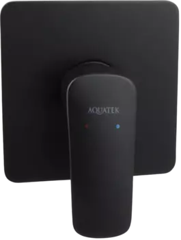 Смеситель для душа Акватек Вега AQ1066MB матовый черный