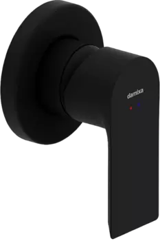 Смеситель для душа Damixa Apollo 477500300 С ВНУТРЕННЕЙ ЧАСТЬЮ, матовый черный