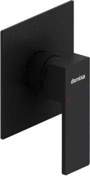Смеситель для душа Damixa Gala 537500300 С ВНУТРЕННЕЙ ЧАСТЬЮ, матовый черный