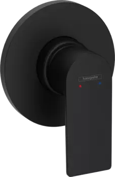 Смеситель для душа Hansgrohe Rebris E 72658670 С ВНУТРЕННЕЙ ЧАСТЬЮ, черный матовый