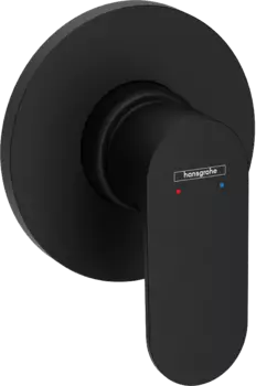 Смеситель для душа Hansgrohe Rebris S 72648670 С ВНУТРЕННЕЙ ЧАСТЬЮ, черный матовый