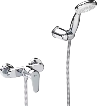 Смеситель для душа Lemark Point LM0303C черный