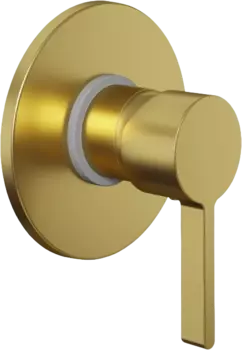 Смеситель для душа Paini Brera 74PJ690 С ВНУТРЕННЕЙ ЧАСТЬЮ, матовое золото