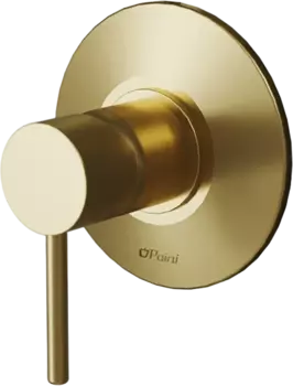 Смеситель для душа Paini Cox 78PJ690 С ВНУТРЕННЕЙ ЧАСТЬЮ, матовое золото