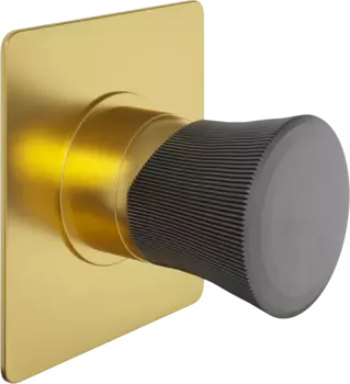 Смеситель для душа Paini Domus 18PJ690PZ С ВНУТРЕННЕЙ ЧАСТЬЮ, матовое золото