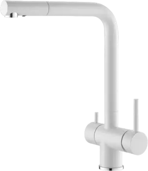 Смеситель для кухни Alveus Aquila 1139806 белый