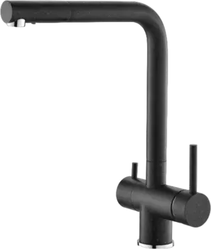 Смеситель для кухни Alveus Aquila 1139808 черный