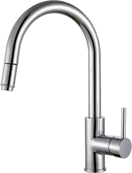Смеситель для кухни Alveus Delos 1129021 хром глянцевый